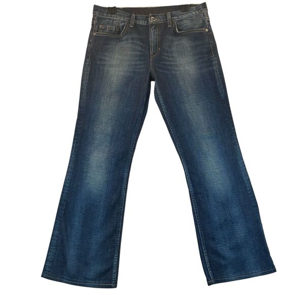 Tommy Hilfiger Jeans Womens Size 32 x 32 Hipster Regular Low Rise Bootcut - Picture 1 of 15